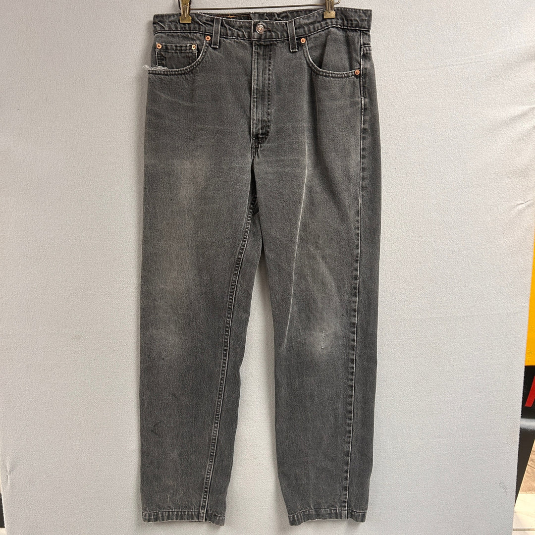 Vintage Levi's 505 Black Jeans Size 36X33
