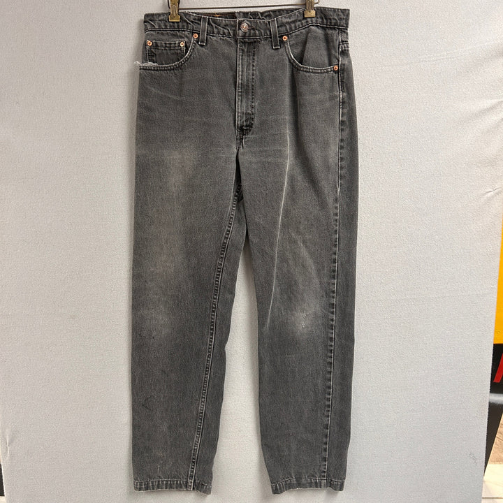 Vintage Levi's 505 Black Jeans Size 36X33