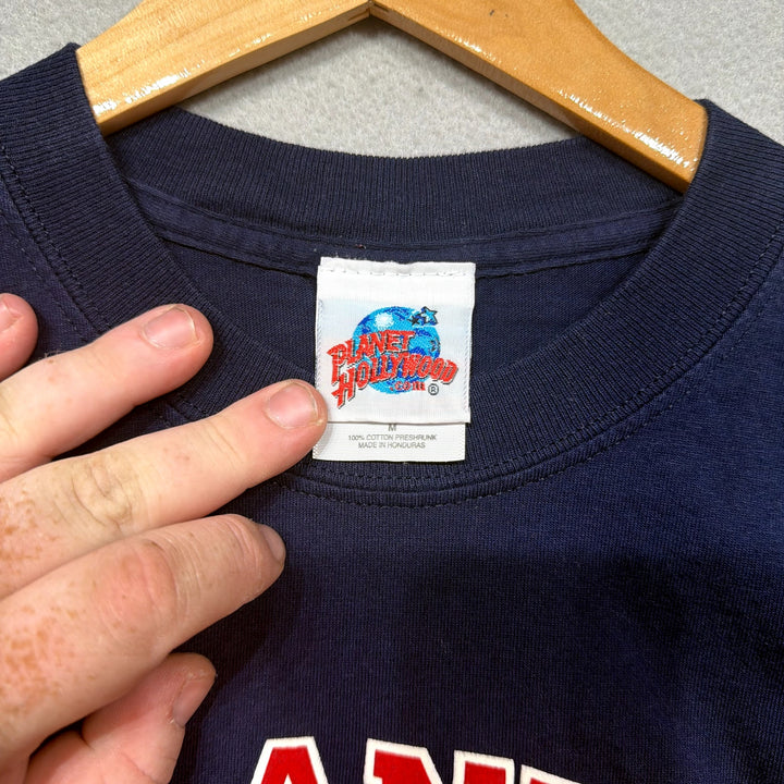 Vintage Planet Hollywood Paris T Shirt size Medium