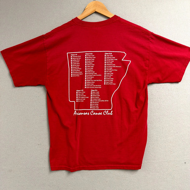 Vintage Arkansas Canoe Club T Shirt Size Medium