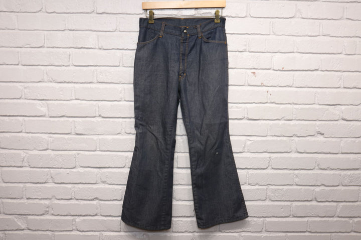 70s mann dark denim jeans size 29/25