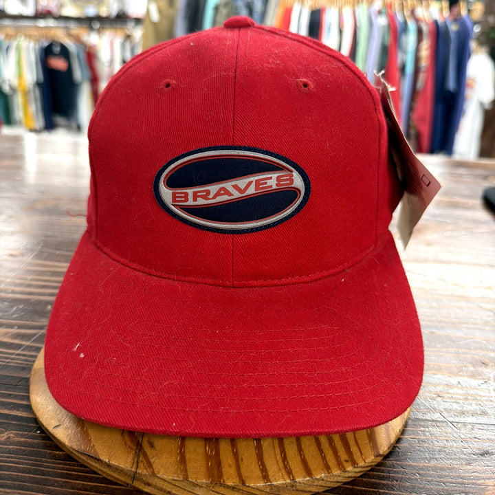 Vintage Atlanta Braves American Needle Snapback Hat
