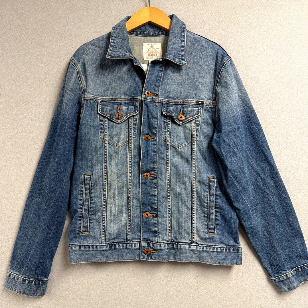 Lucky Brand Denim Trucker Jacket size Large