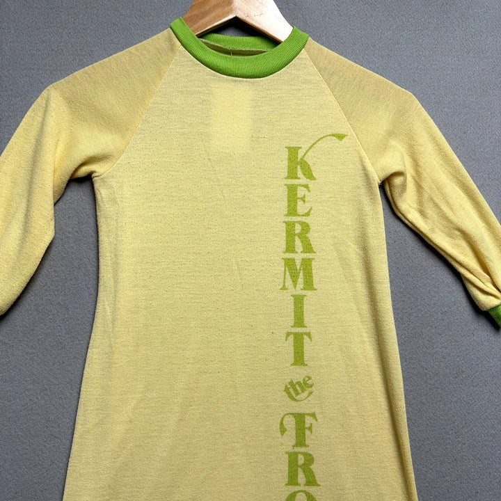 Vintage Kermit The Frog Kids Nightgown 1979 Size Small
