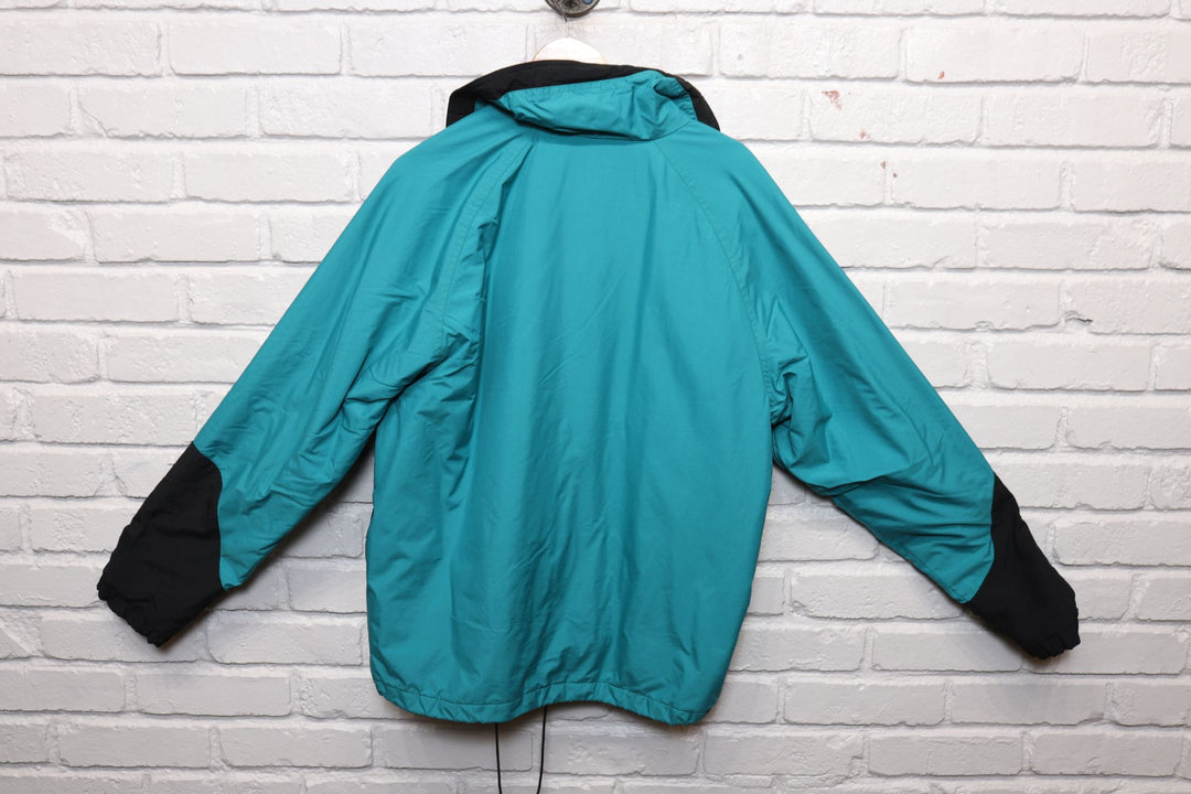 90s helly hansen teal jacket size medium