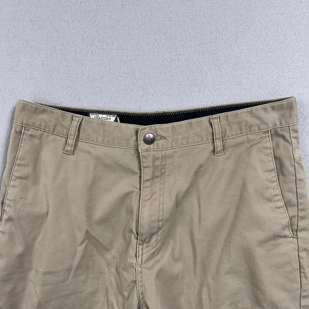 Volcom Khaki Shorts Size 32