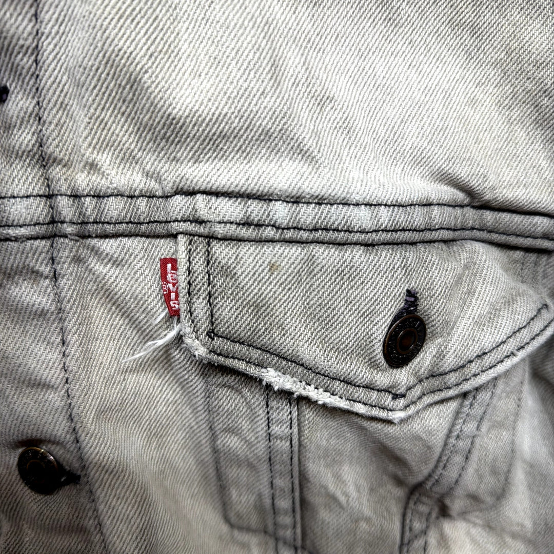 Vintage Levi's Flannel Lined Denim Jacket Size Large