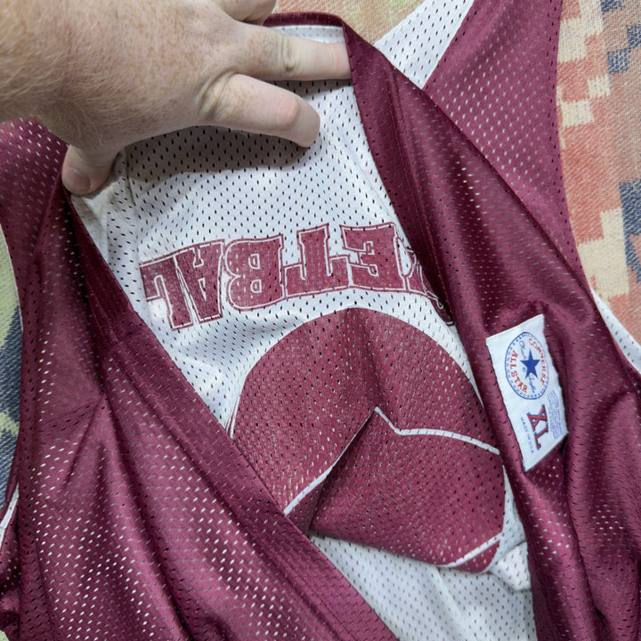 University of Arkansas Vintage Converse Reversible Jersey Size XL 90s