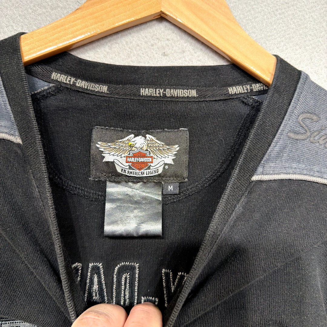 Vintage Harley Davidson Y2K Long Sleeve T Shirt Size Medium