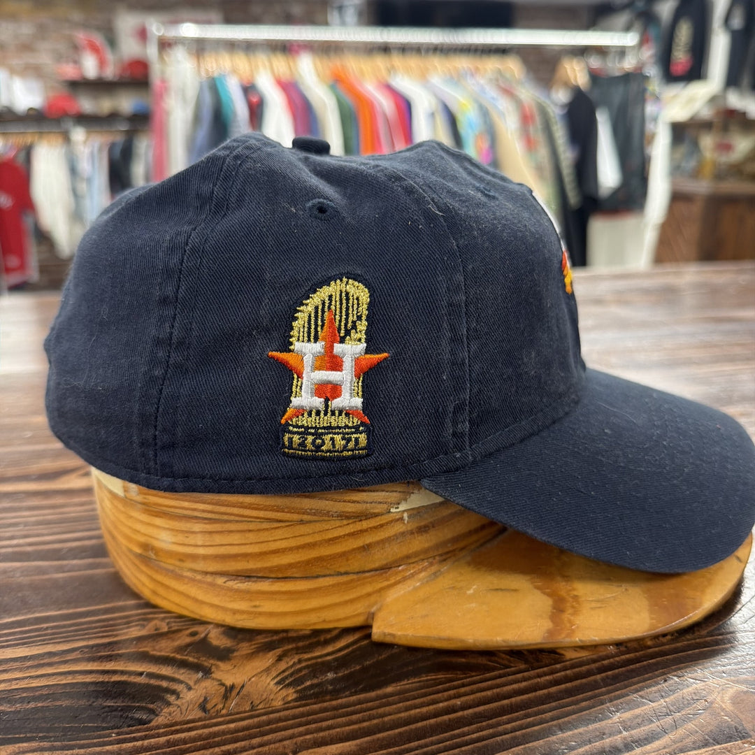 Houston Astros Texas Logo New Era Strap Back Hat