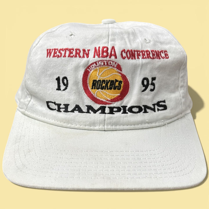 Vintage Houston Rockets 90s Champions Snapback Hat