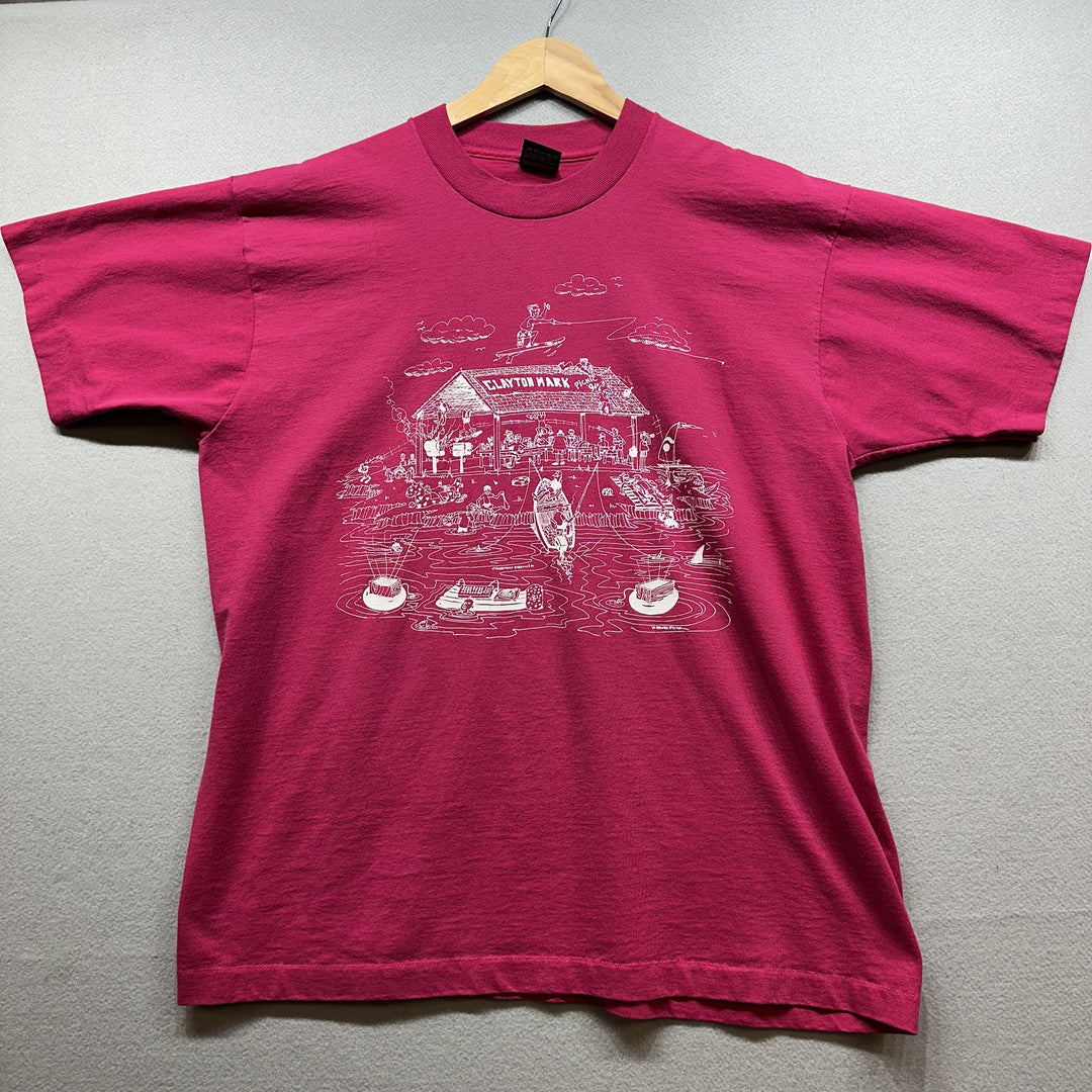 Vintage Clayton Mark Picnic 94 T Shirt Size XL