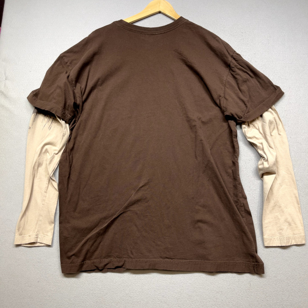 Vintage Fox Racing Long Sleeve Y2K T Shirt Size XXL