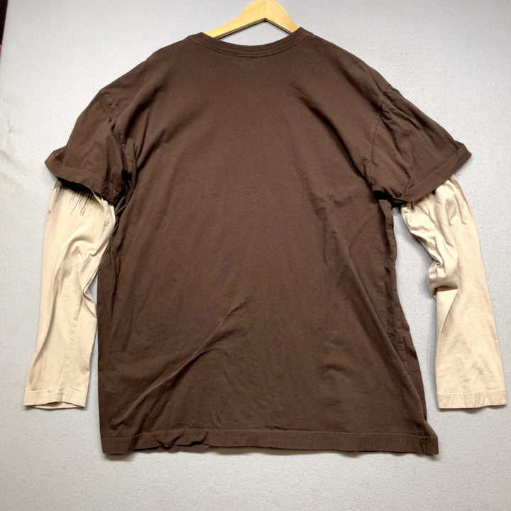 Vintage Fox Racing Long Sleeve Y2K T Shirt Size XXL