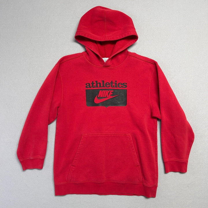 Nike Sportswear Red Hoodie Boy's Size L (14-16) (Adult M) Red Sweatshirt