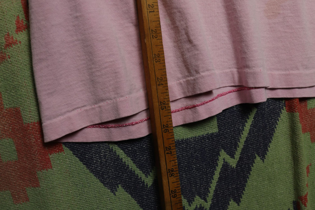 Ocean Pacific Vintage Pink Surf T Shirt Large 80s