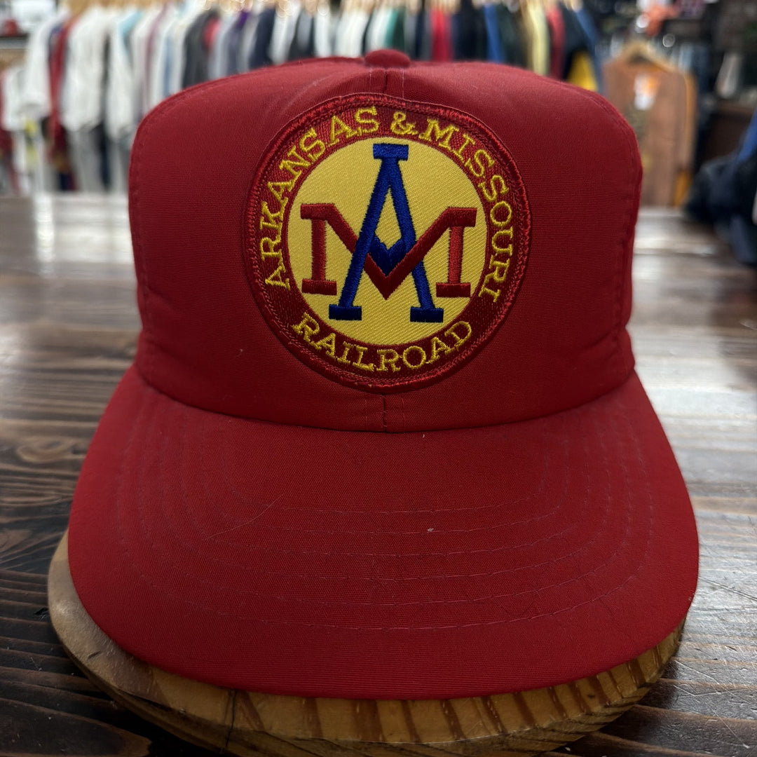 Vintage Arkansas And Missouri Railroad Snapback Hat