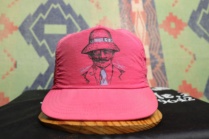 Panama Jack Vintage Pink Strap back Hat 80s