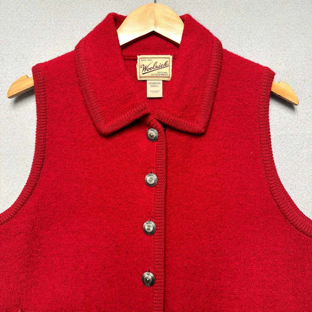 Vintage Woolrich Womens Vest Size Small