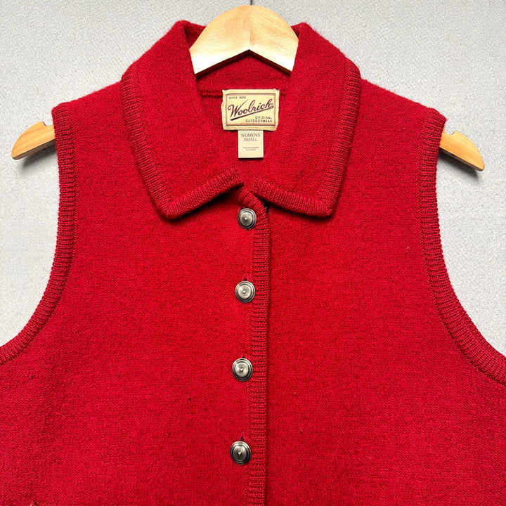Vintage Woolrich Womens Vest Size Small