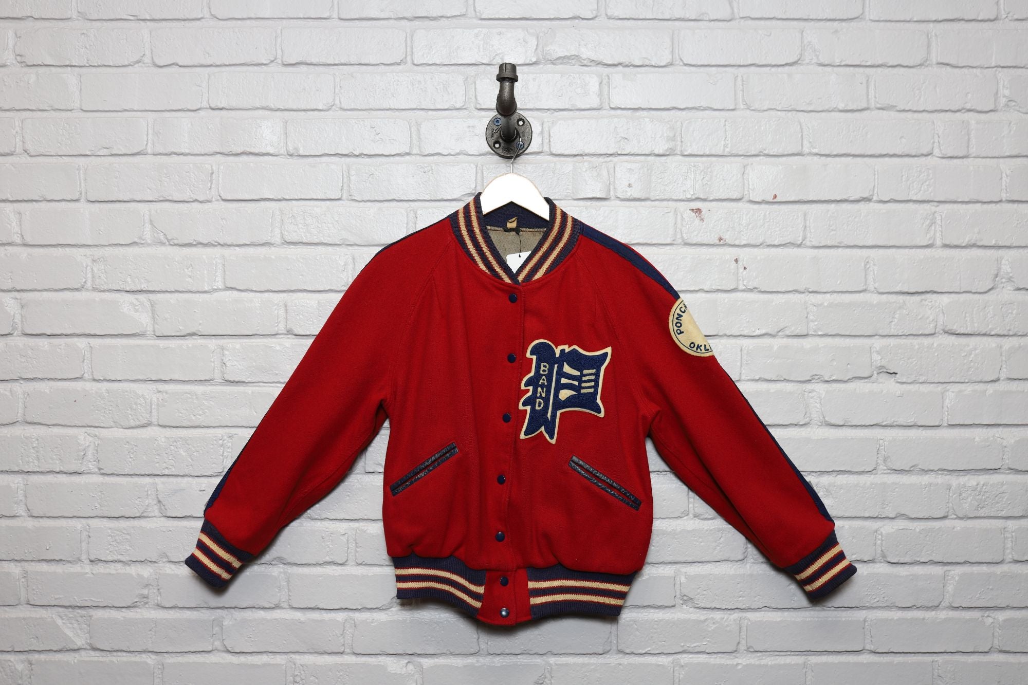 60s ponca city oklahoma letterman jacket size medium Recollect Ltd