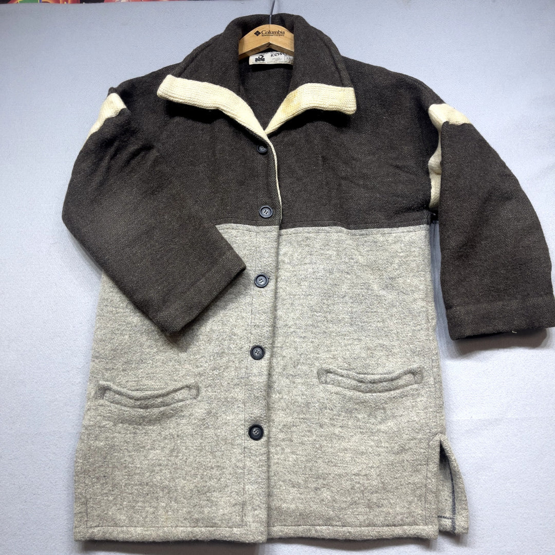 Vintage Icewool Brown and Gray Jacket Size XL