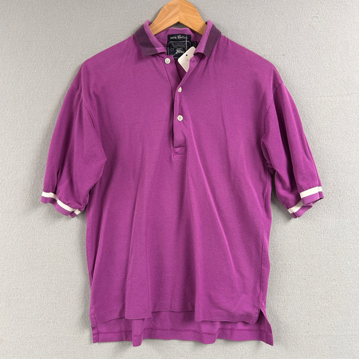 Vintage Burberrys Golf Polo Shirt Size Small