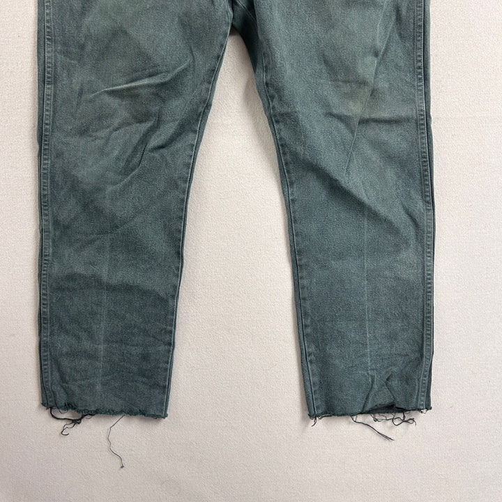 Vintage  Wrangler Green Made in USA Jeans Size 42