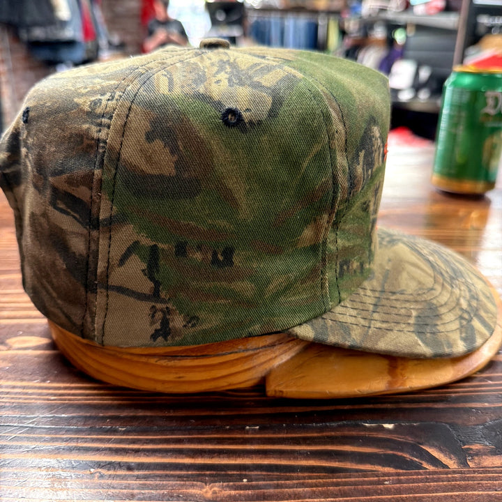 Vintage Tyson Foods Camo Snapback Hat