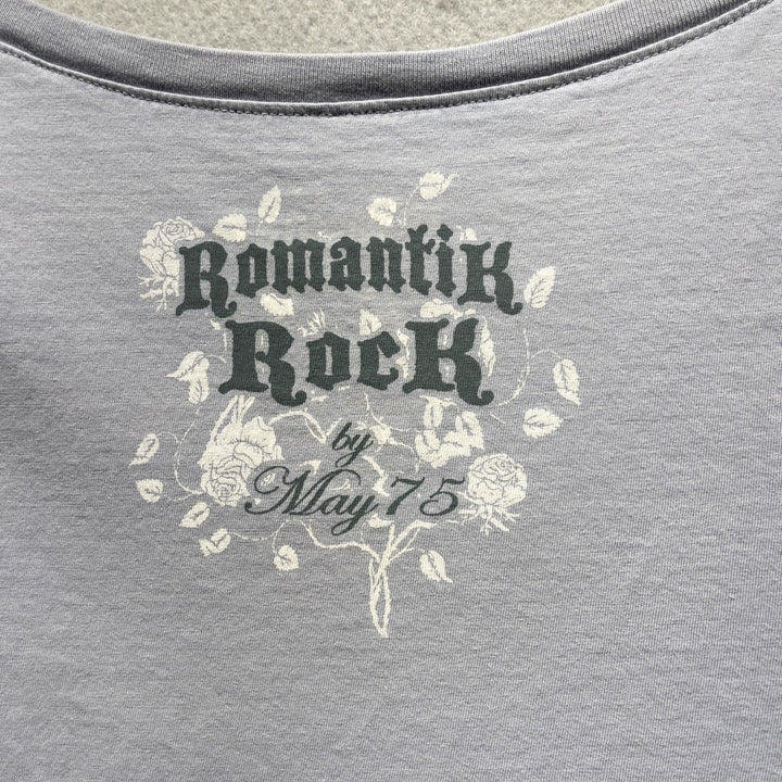 Vintage Romantik Rock Y2K T Shirt Size Medium