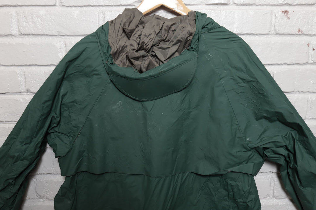 90s Vintage Green Pro Rainer Rain Jacket Size Large