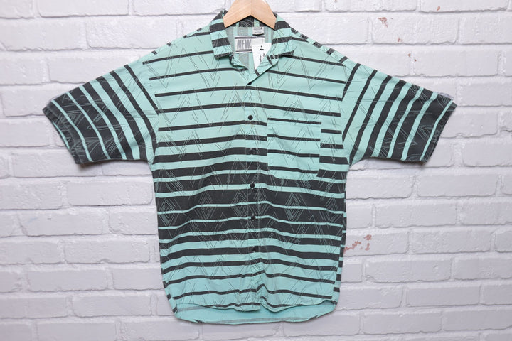 New Rules Vintage Striped Shirt Small 80s