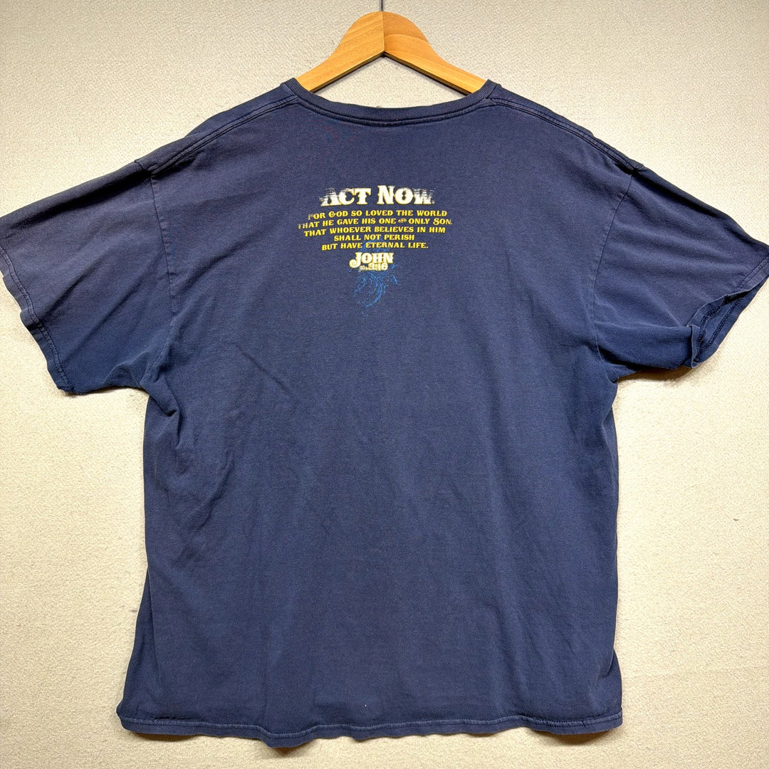 Vintage This Offer Expires Jesus T Shirt size XL