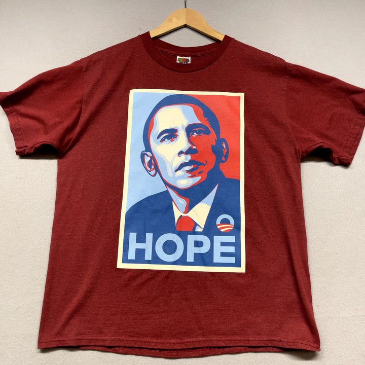 Barack Obama Hope Campaign T Shirt Size Large