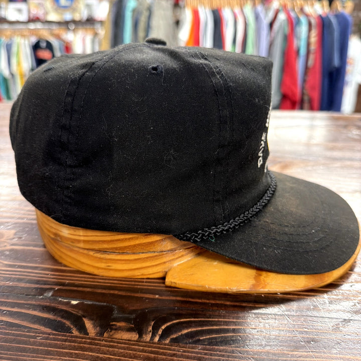 Vintage John Deere Dave White Implement Snapback Hat
