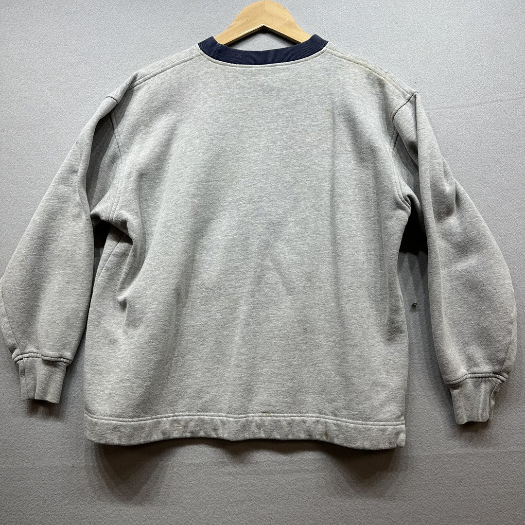 Vintage Tommy Hilfiger Gray Sweatshirt Size Large