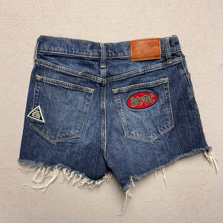 Luck Brand Women's AC/DC Edition Jean Shorts Size 6