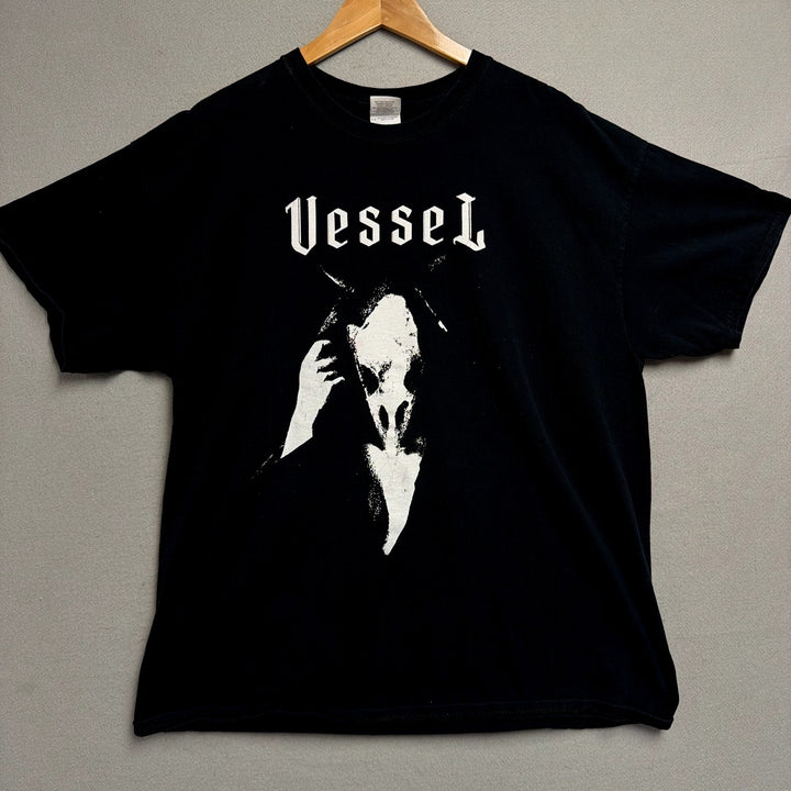 Vintage Vessel Metal Band T Shirt Size XL