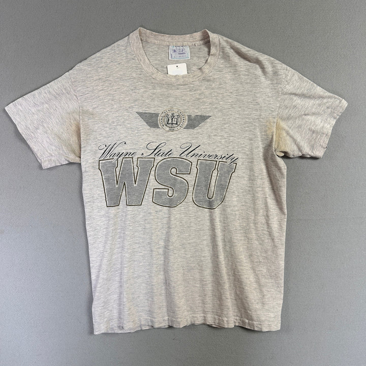 Vintage Wayne State University T Shirt Size Large