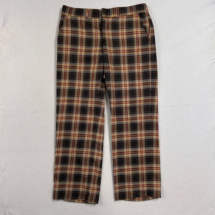 Vintage Haggar imperial Plaid Trouser Pants Size 38