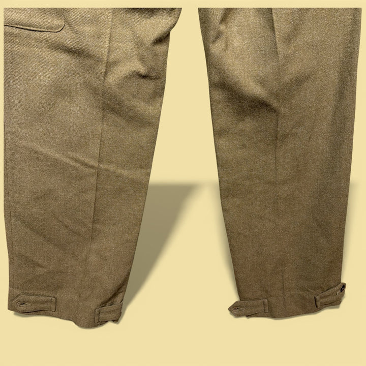 Vintage Australian Combat Trousers 60s Pants Size 30