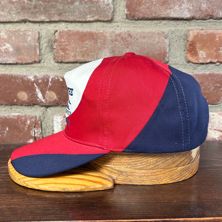 Vintage Red White and Blue fishing Trip Hat