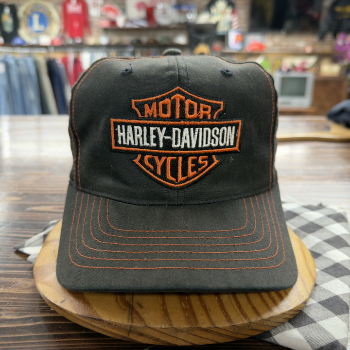 Harley Davidson Vintage Snapback Hat 90s