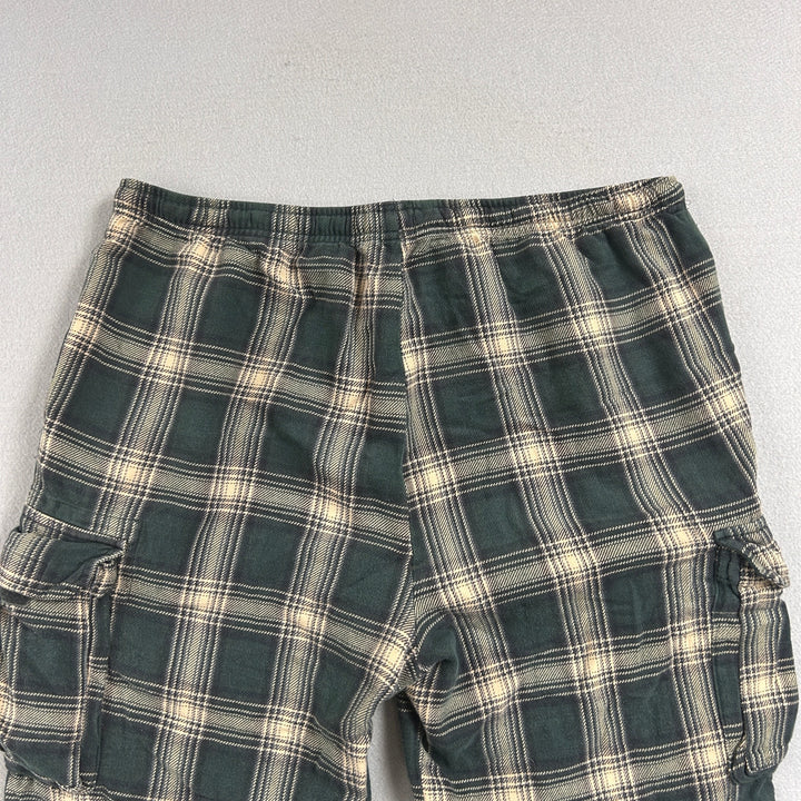 Vintage Gap Plaid Flannel Cargo Pants Size XL