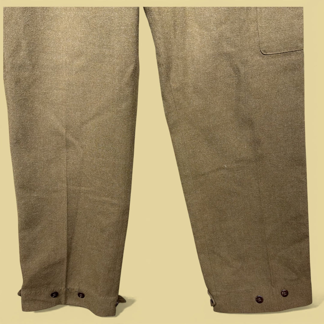 Vintage Australian Combat Trousers 60s Pants Size 30