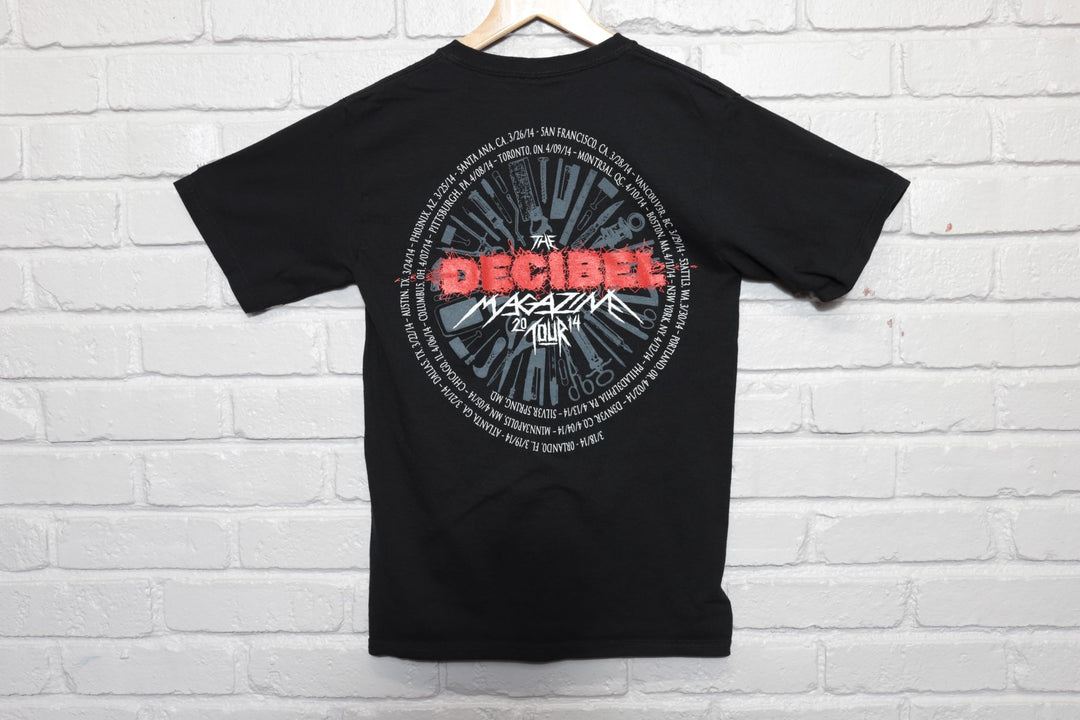 2010s carcass tools decibel magazine tour shirt size small