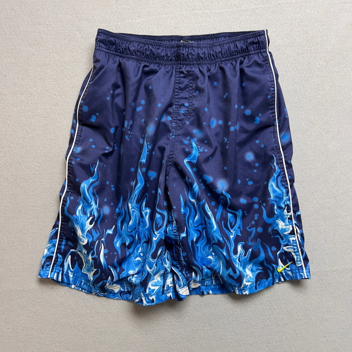Nike Flames Board Shorts Trunks Size Youth XL