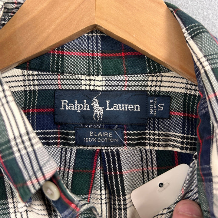 Vintage Polo Ralph Lauren Blaire Plaid Shirt Size Small