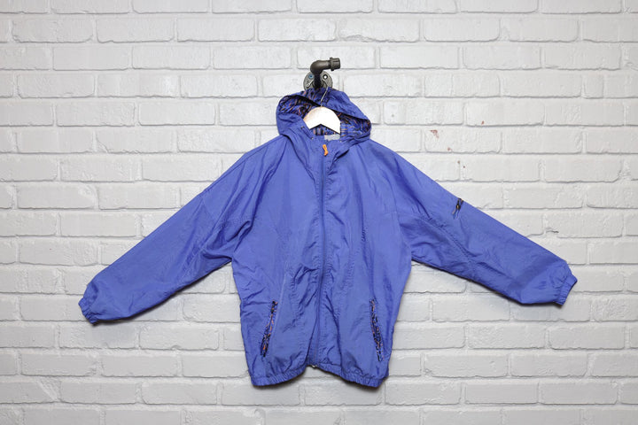 90s womens inspot windbreaker jacket size large