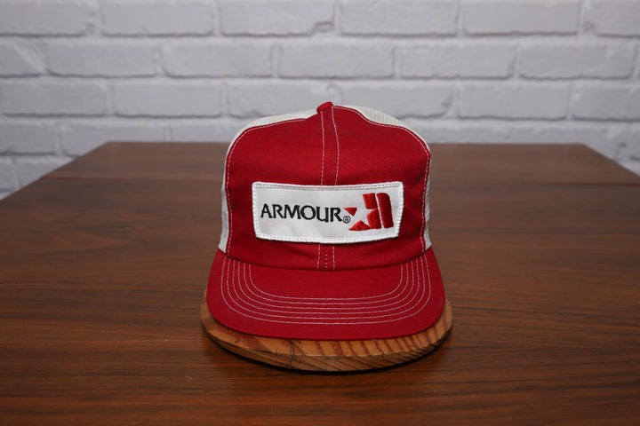 80s armour k products trucker hat